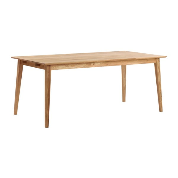 Prírodný dubový jedálenský stôl Rowico Mimi, 180 x 90 cm