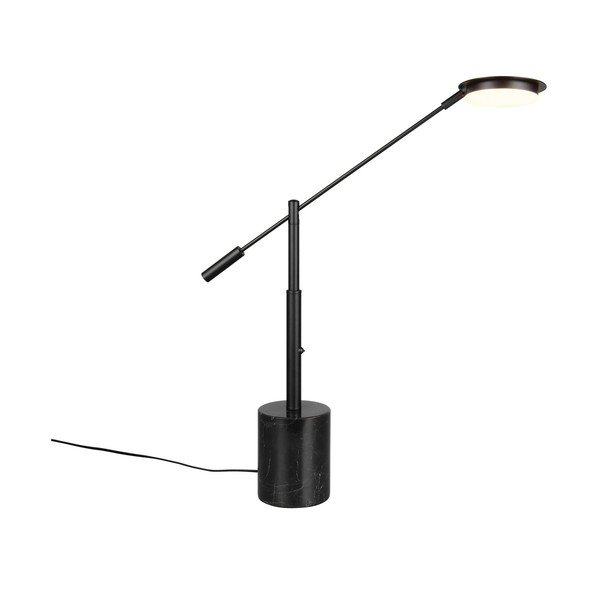 Čierna LED stolová lampa (výška  65 cm) Fiore – Trio Select