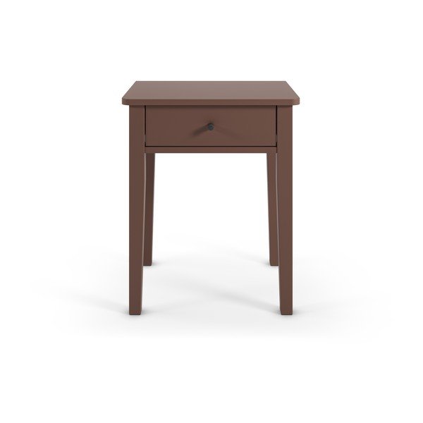 Matný nočný stolík v terakotovej farbe Bart – Marckeric-image-4