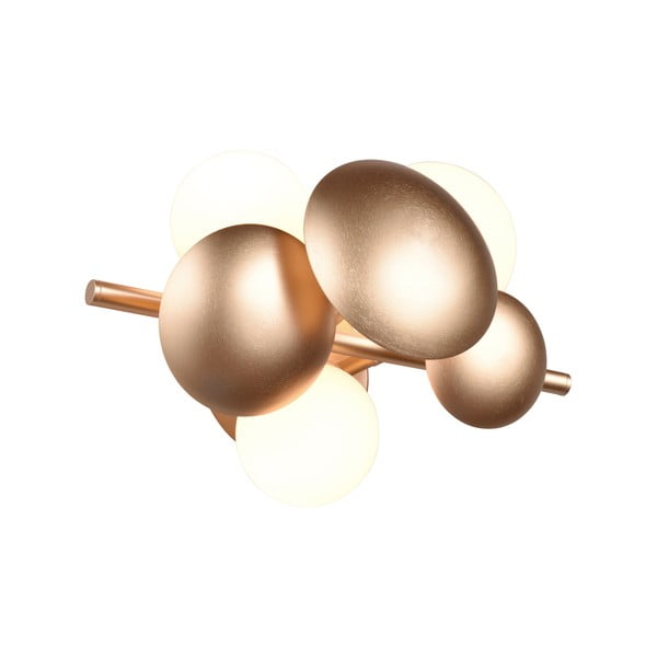 Nástenné svietidlo v zlato-bielej farbe Bubble – Trio Select-image-3