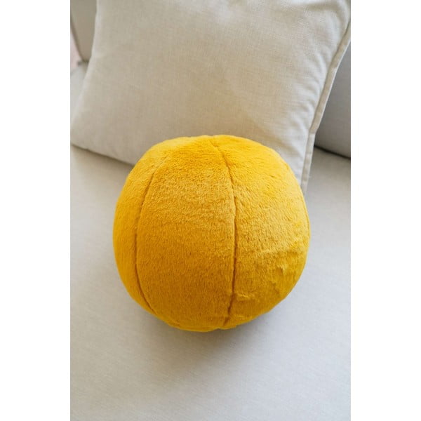 Dekoračný vankúš z mikroplyšu ø 25 cm Top – Mioli Decor-image-4