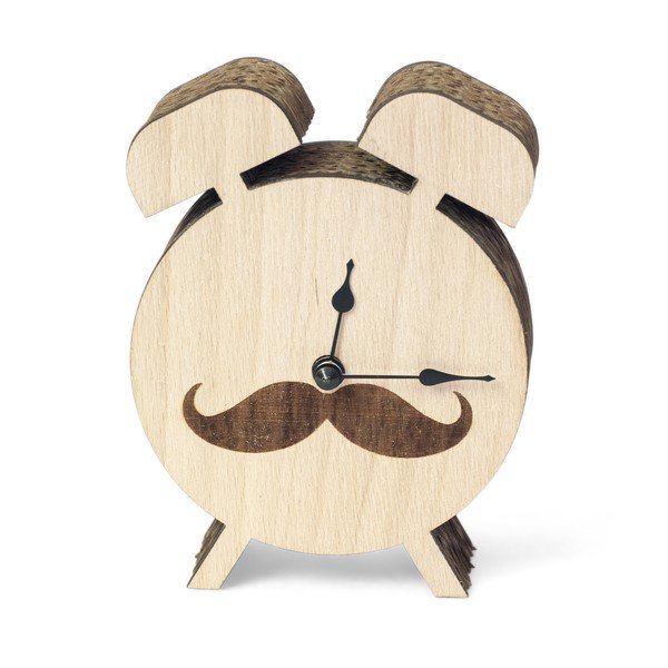 Kartónový budík mini Kartoons, movember