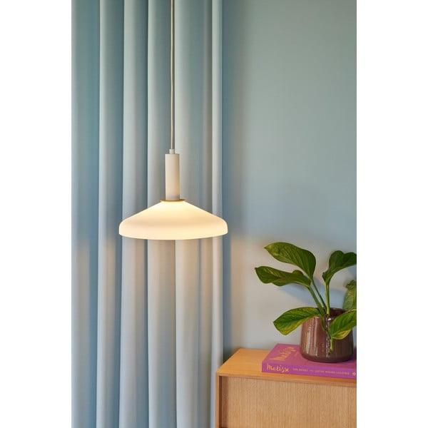 Béžové závesné svietidlo ø 35 cm Apollo – Hübsch-image-1