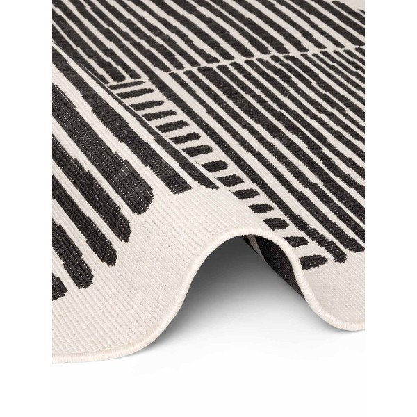 Čierny/krémovobiely okrúhly vnútorný a vonkajší koberec ø 200 cm Haringey Bounds – Ted Baker-image-4