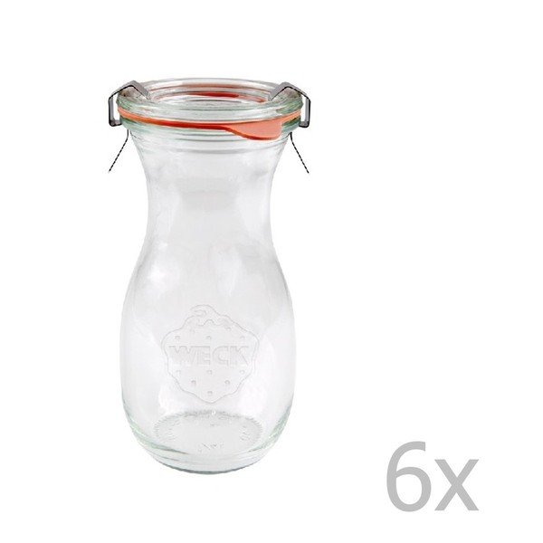 Sada 6 fliaš Weck, 290 ml
