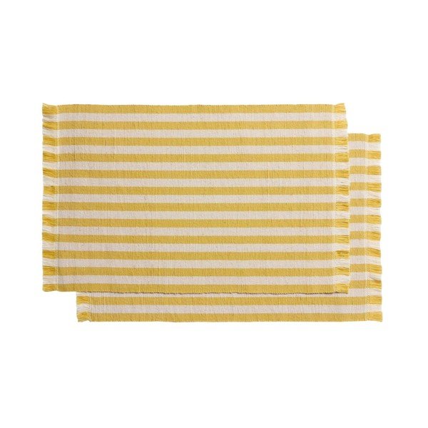 Látkové/z juty prestieranie 2 ks 35x50 cm Daltan – Kave Home