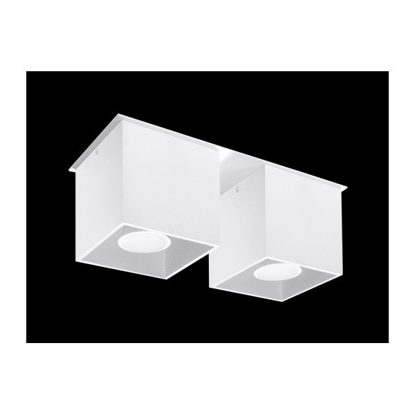 Biele stropné svietidlo Sollux Geo-image-3