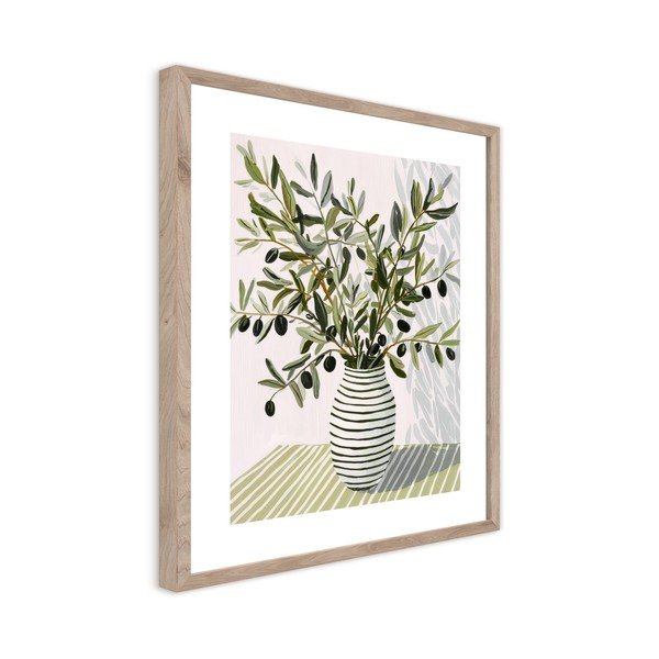 Tlačený obraz s rámom 40x50 cm Olive Bunch II – Styler-image-4