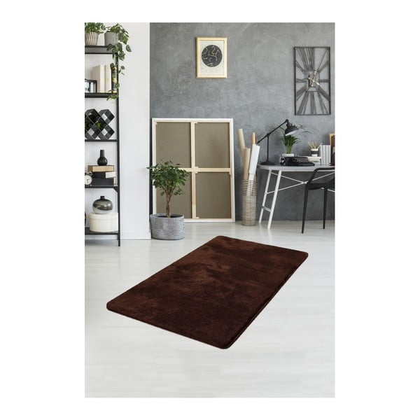 Hnedý koberec Milano, 120 × 70 cm