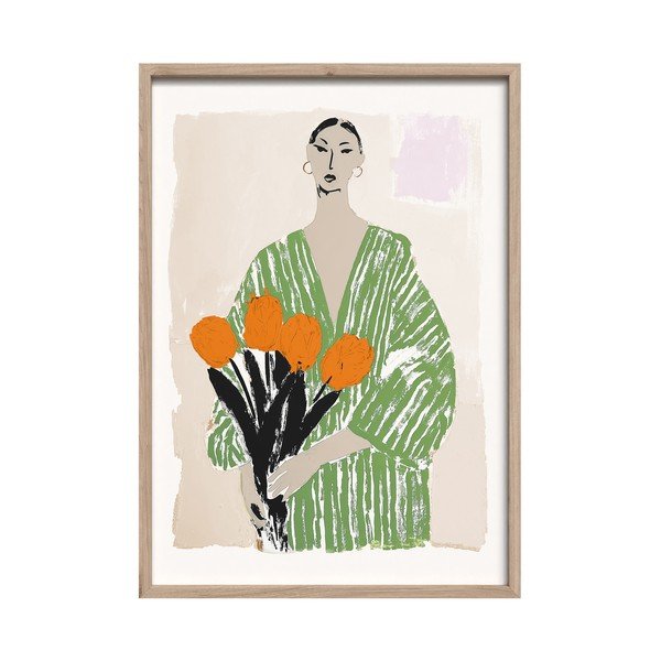 Tlačený obraz s rámom 50x70 cm Stella – Styler
