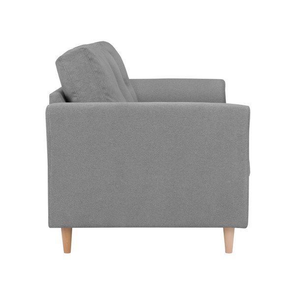 Sivá dvojmiestna pohovka Kooko Home Smooth-image-2