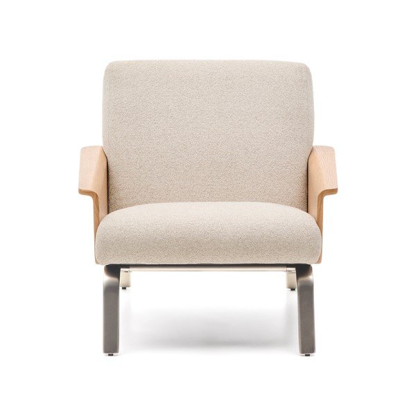 Béžové ženilkové kreslo Amsen – Kave Home-image-2