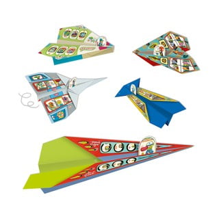 Detská origami skladačka Djeco Lietadlá