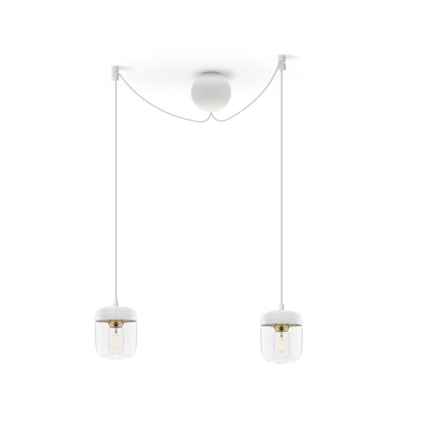 Biely dvojitý závesný kábel k svietidlám UMAGE Cannonball-image-2