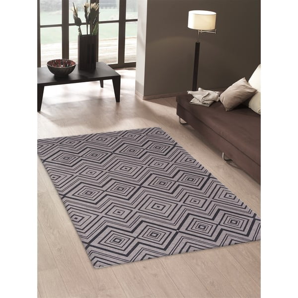 Vysokoodolný kuchynský koberec Hellenic Grey, 80x130 cm