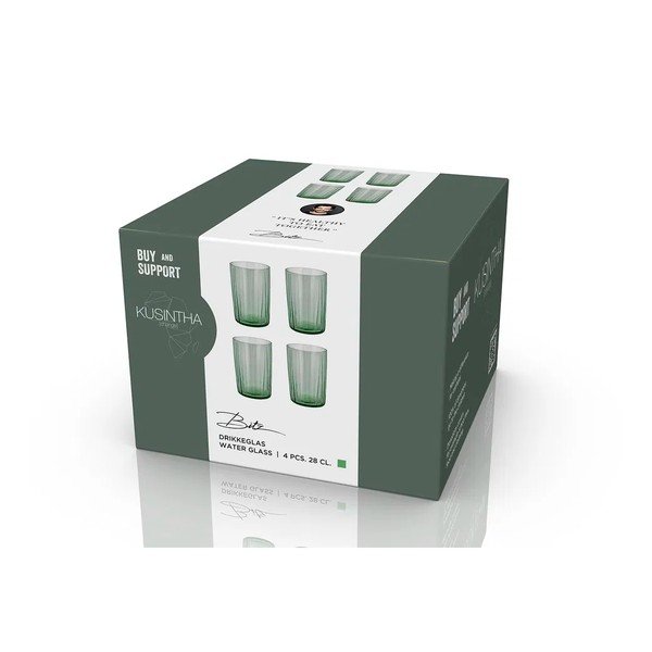 Poháre v súprave 4 ks 280 ml Kusintha – Bitz-image-2