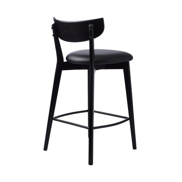 Čierna barová stolička (výška sedadla 67 cm) Pero – Unique Furniture-image-3