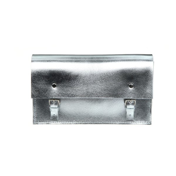 Kožená listová kabelka Beresford Silver