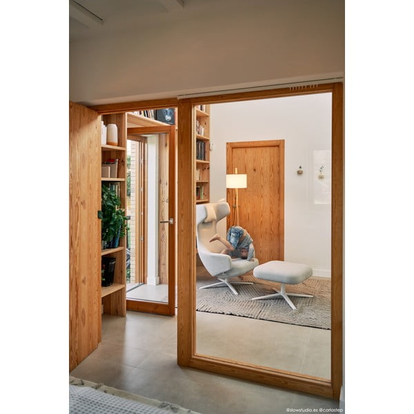 Svetlohnedý prateľný ručne tkaný vlnený koberec 170x240 cm Golden Coffee – Lorena Canals-image-4