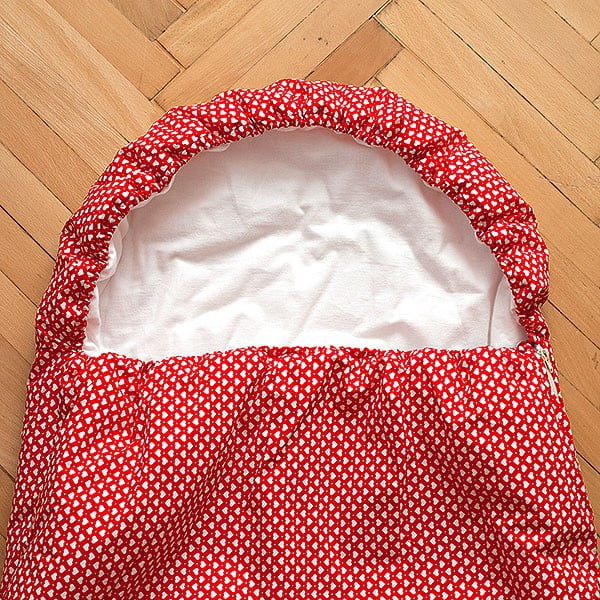 Detský spací vak Bartex Srdiečka, 70 x 200 cm-image-2