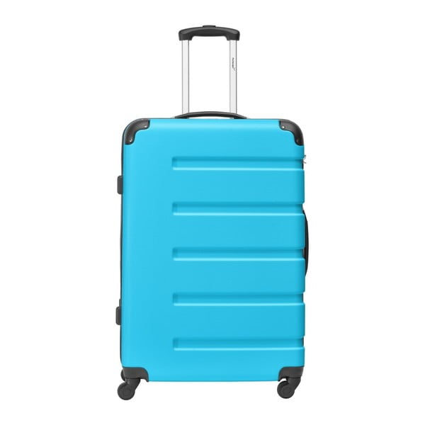 Modrý cestovný kufor Packenger Mariana, 101 l