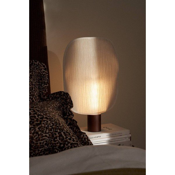 Hnedá/krémovobiela papierová stolová lampa (výška  44 cm) Mai Le – Ellos Home-image-1