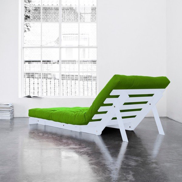 Variabilné kreslo Karup Roots White/Lime-image-1