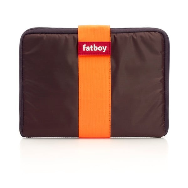 Hnedo-oranžový obal na tablet Fatboy Tuxedo