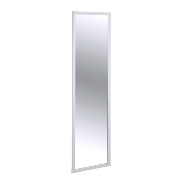 Biele závesné zrkadlo na dvere Wenko Home, výška 120 cm