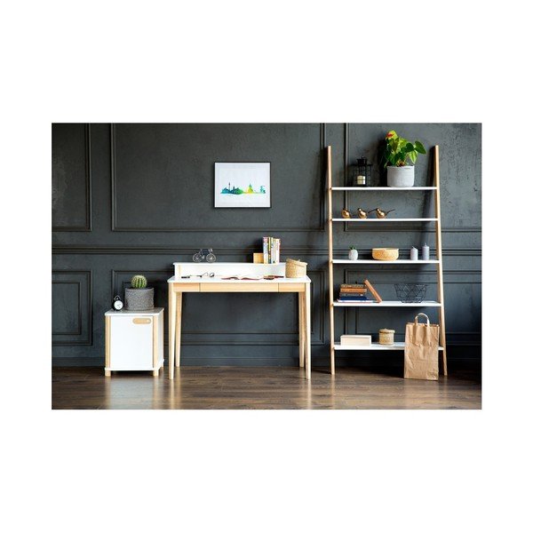 Grafitovosivý pracovný stôl Ragaba ASHME-image-1