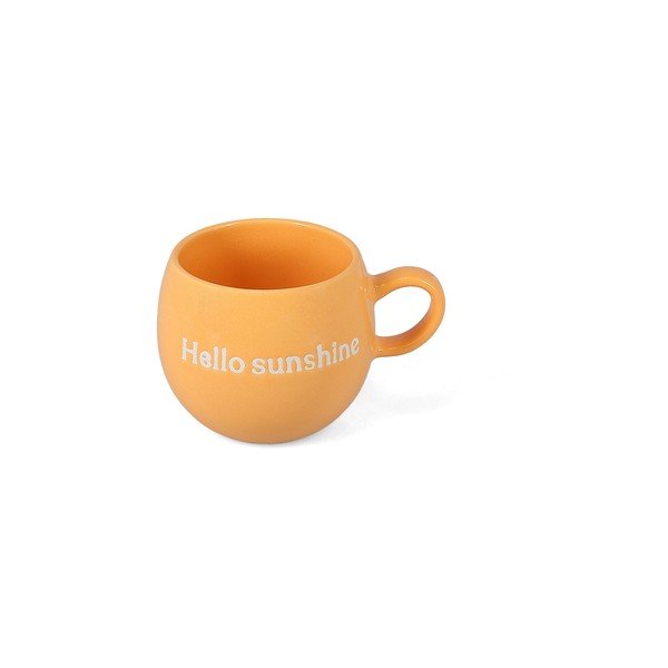 Oranžový kameninový hrnček 420 ml Muggies – Salt&Pepper-image-4