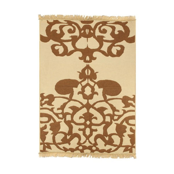 Hnedo-béžový koberec koberec Ya Rugs Agac, 120 × 180 cm