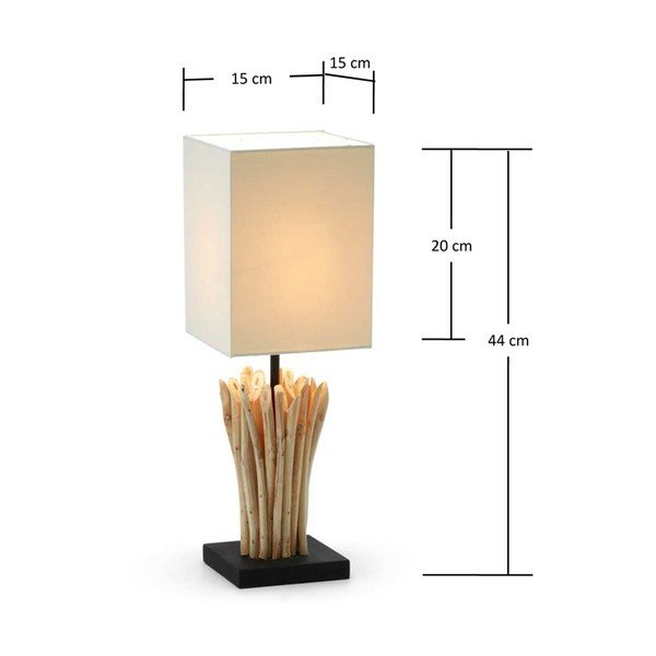 Béžová stolová lampa Kave Home Poob-image-3