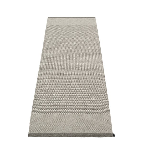 Sivý vnútorný a vonkajší behúň 70x200 cm Edit Warm Grey – Pappelina