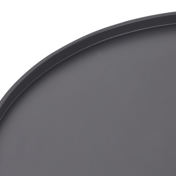 Sivý konferenčný stolík s nohami z bukového dreva Furnhouse Opus, Ø 90 cm-image-4