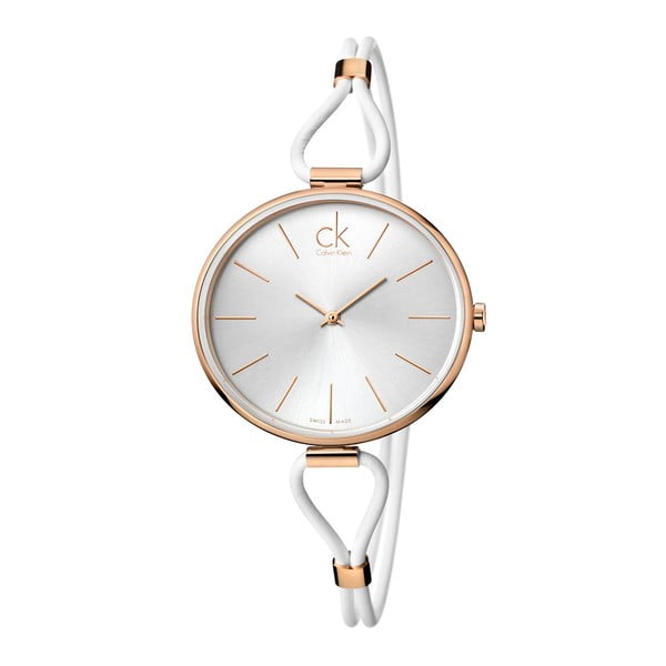 Dámske ružovo-zlaté hodinky Calvin Klein K3V236L6