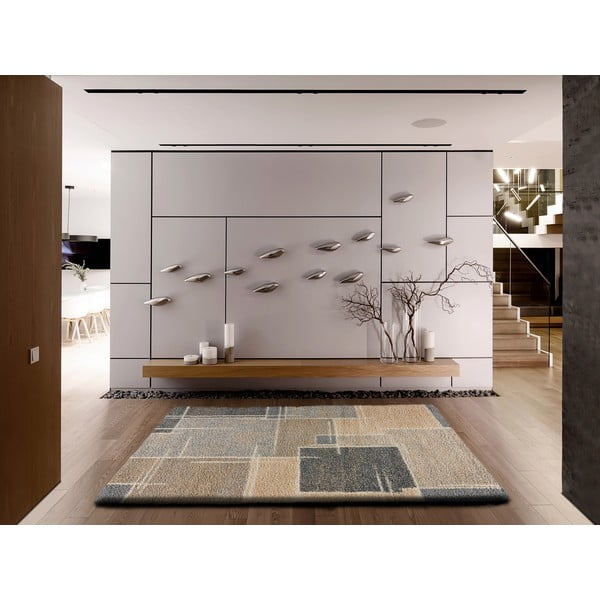 Sivo-béžový koberec 160x230 cm Irati - Universal-image-1