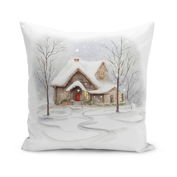 Obliečka na vankúš s vianočným motívom 43x43 cm – Mila Home