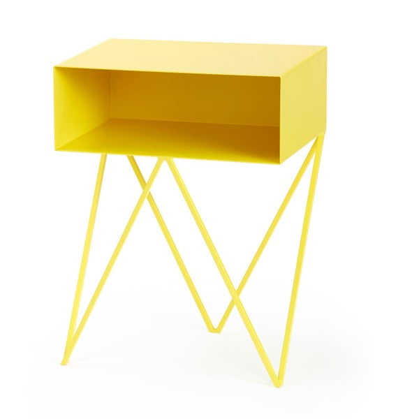 Žltý príručný stolík &New Robot
