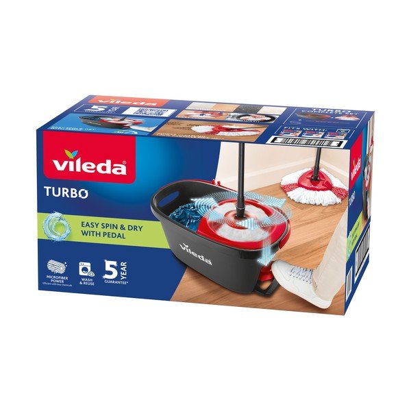 Súprava vedierka a mopu na podlahu Vileda Turbo-image-3