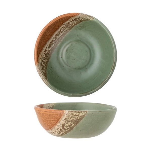 Zeleno–oranžová miska z kameniny 572 ml Paula – Bloomingville-image-2