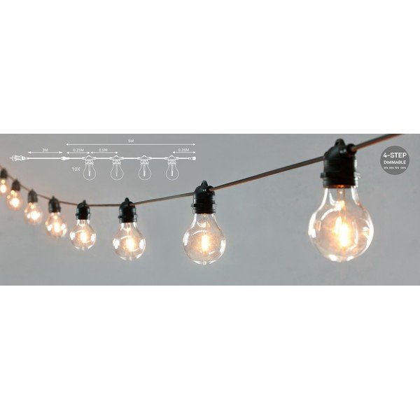 Svetelná reťaz počet žiaroviek 10 ks dĺžka 500 cm Link – Markslöjd-image-4