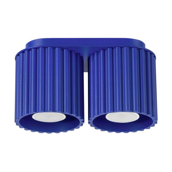 Modré kovové bodové svietidlo 10x21 cm Zora – Sollux