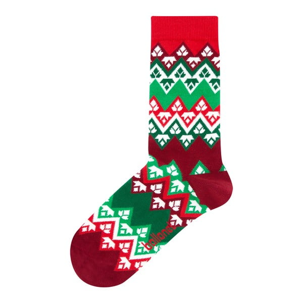 Ponožky v darčekovom balení Ballonet Socks Season's Greetings Socks Card with Flake, veľkosť 41 - 46