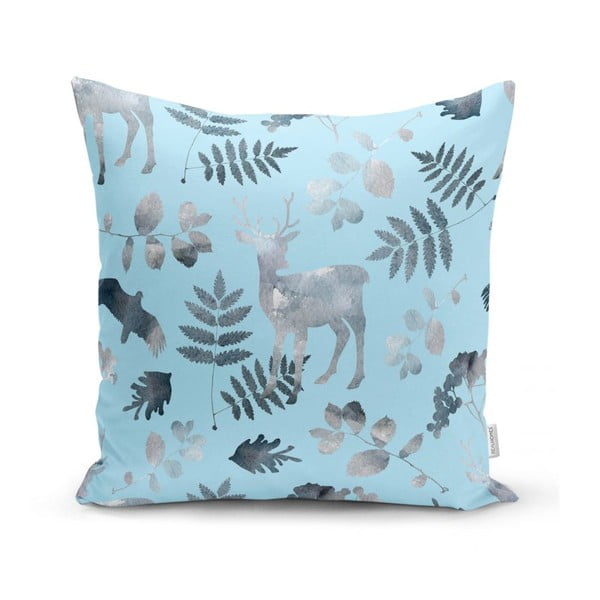 Súprava 4 vianočných obliečok na vankúš a behúň na stôl Minimalist Cushion Covers Winter Wonderland-image-1