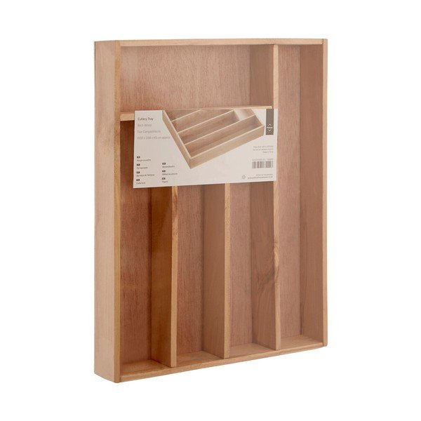 Drevený príborník do zásuvky v prírodnej farbe 30 x 38 cm – Premier Housewares-image-4