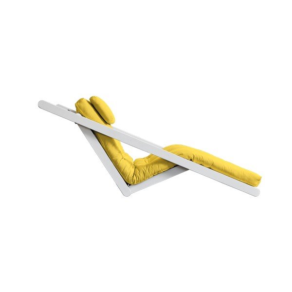 Variabilná leňoška Karup Figo White/Amarillo-image-2