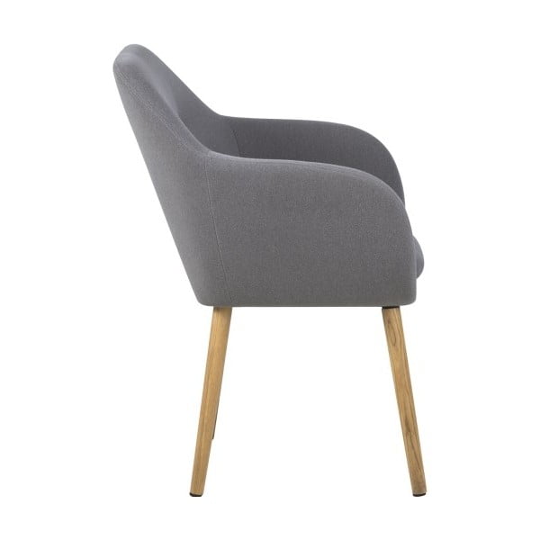 Svetlosivá jedálenská stolička Actona Emilia-image-4