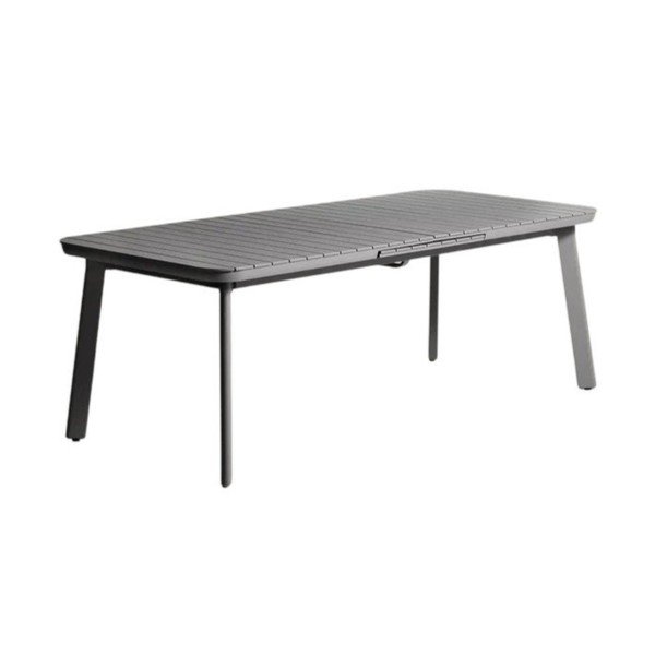 Kovový záhradný jedálenský stôl 100x220 cm Izola – Kave Home