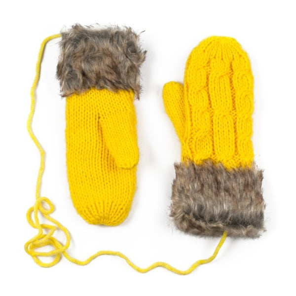Žlté rukavice Dolores